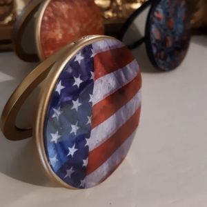 The American Flag Compact Mirror